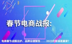 電商春節戰報出爐、品牌業績報告……2023開局誰是贏家？